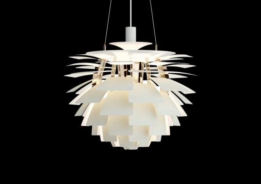 Подвесной светильник модель PH Artichoke Suspension Lamp - Dusty от фабрики Louis Poulsen
