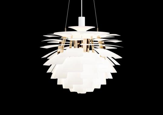 Подвесной светильник модель PH Artichoke Suspension Lamp - Dusty от фабрики Louis Poulsen