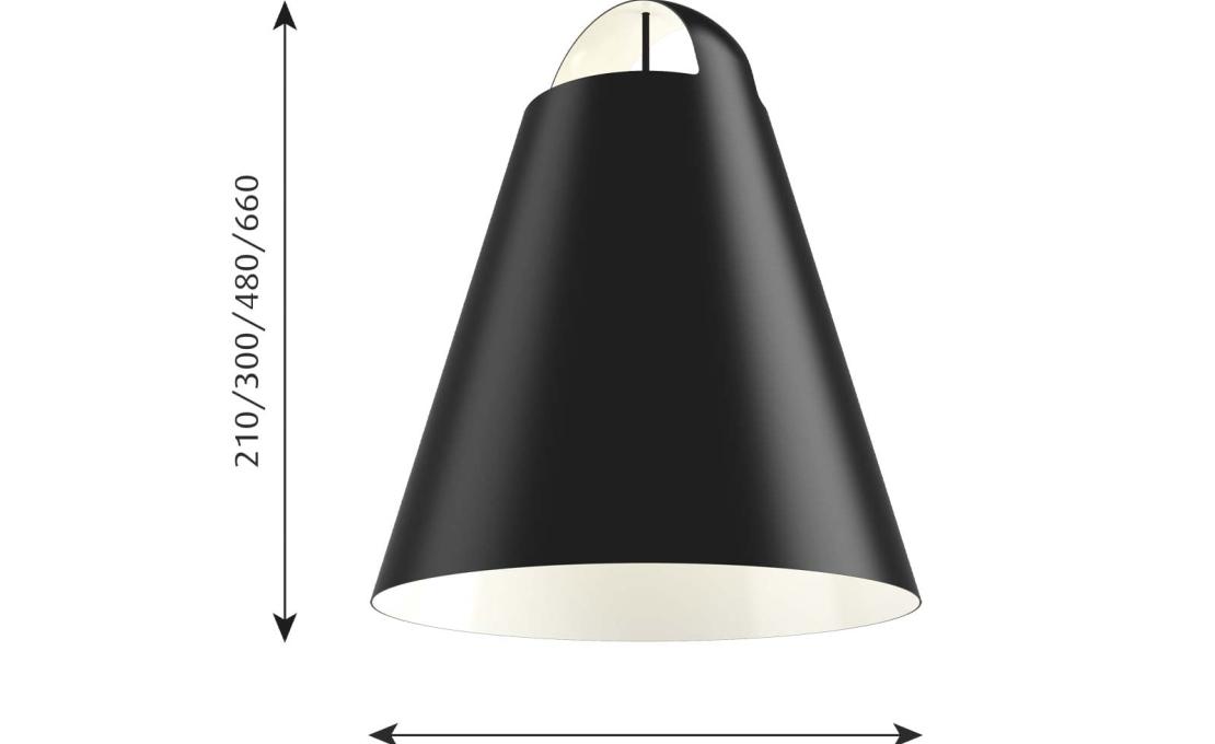 Подвесной светильник модель Above Lampada a Sospensione от фабрики Louis Poulsen