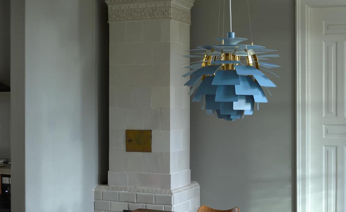 Подвесной светильник модель PH Artichoke Suspension Lamp - Dusty от фабрики Louis Poulsen