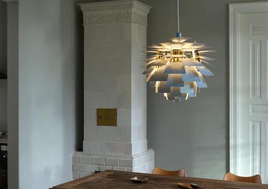 Подвесной светильник модель PH Artichoke Suspension Lamp - Dusty от фабрики Louis Poulsen