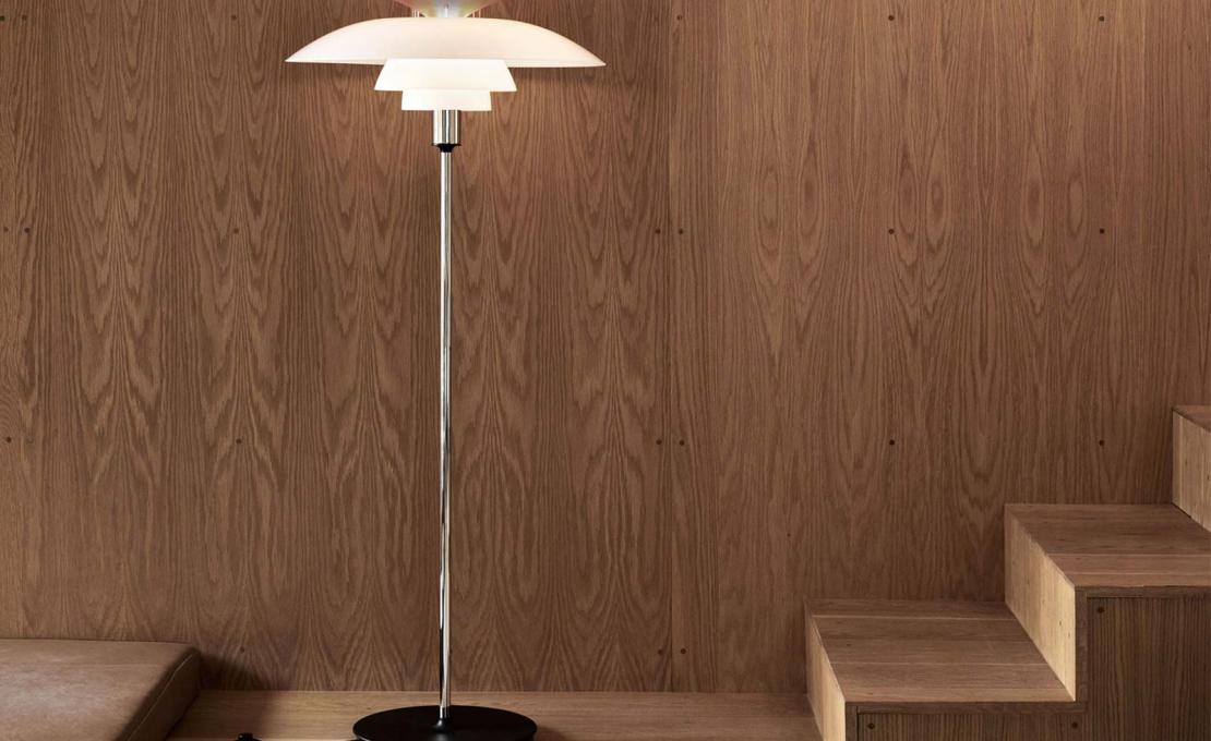 Торшер модель Ph 80 Floor Lamp от фабрики Louis Poulsen
