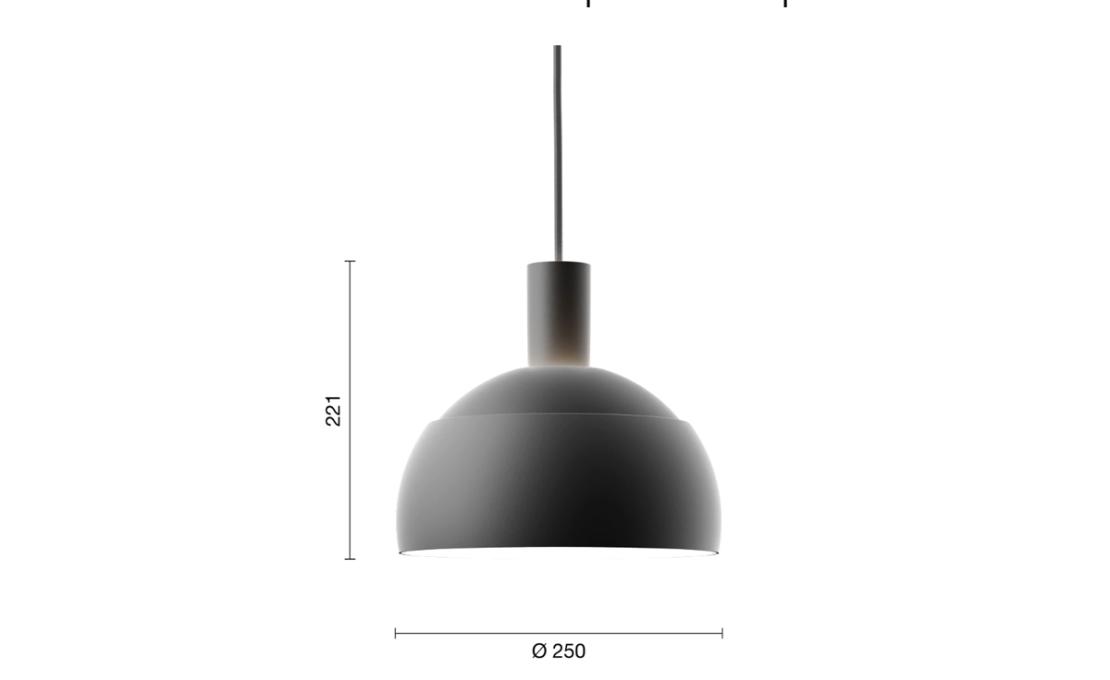 Подвесной светильник модель FJ Elements Suspension Lamp от фабрики Louis Poulsen