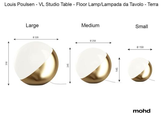 Настольная лампа модель VLstudiolamp от фабрики Louis Poulsen