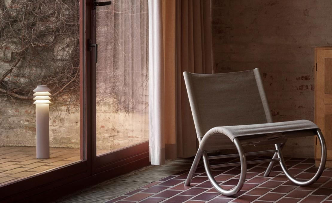 Торшер модель Bysted Garden Long Floor Lamp Outdoor от фабрики Louis Poulsen