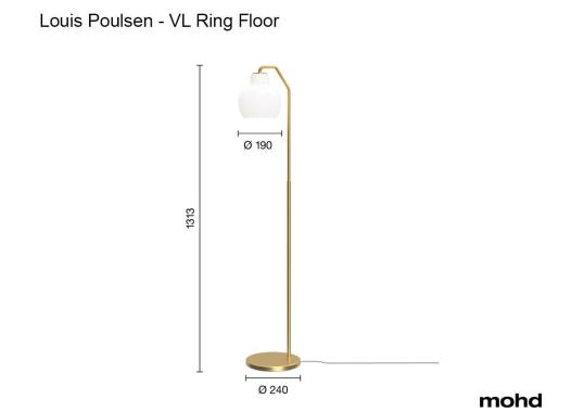 Торшер модель 974698 от фабрики Louis Poulsen