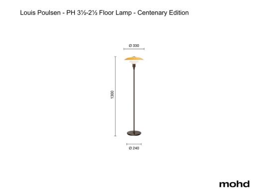 Торшер модель 1018186 от фабрики Louis Poulsen
