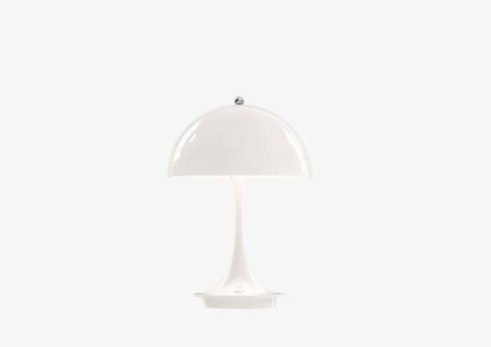 Настольная лампа модель Panthella V2 Portable Table Lamp от фабрики Louis Poulsen