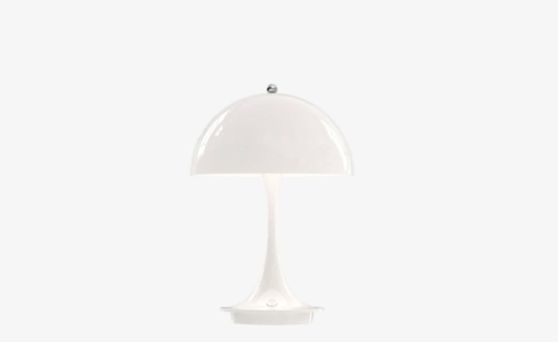 Настольная лампа модель Panthella V2 Portable Table Lamp от фабрики Louis Poulsen