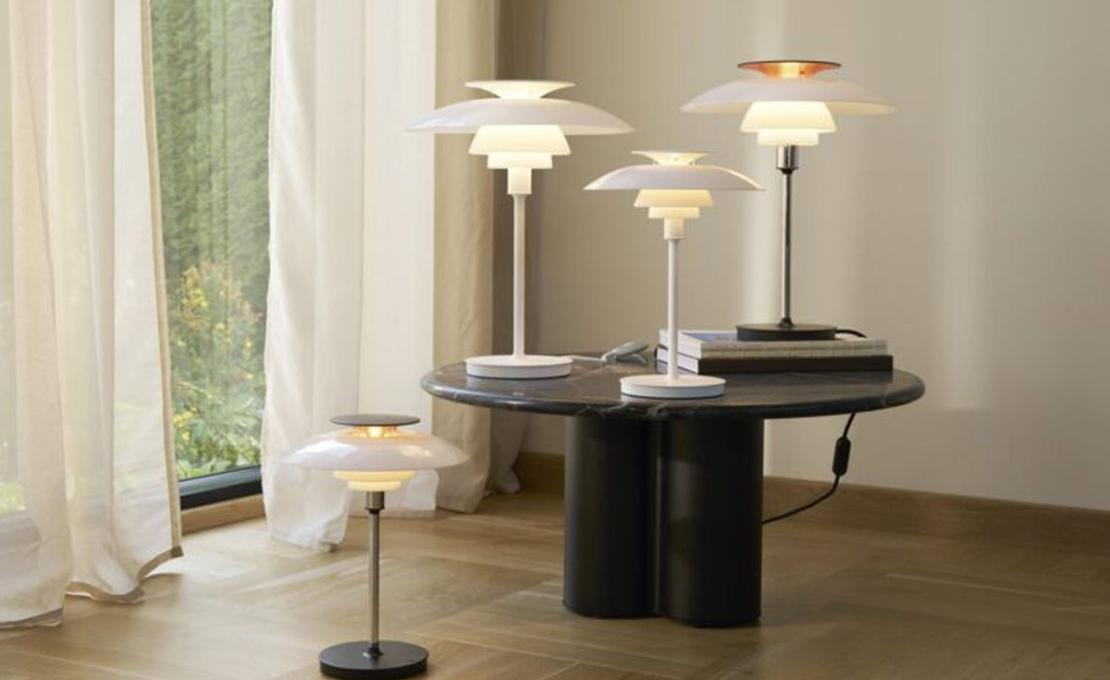Настольная лампа модель PH 80 Portable Lamp от фабрики Louis Poulsen