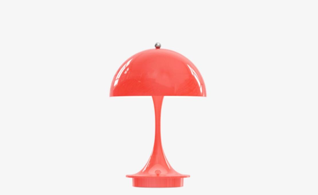 Настольная лампа модель Panthella V2 Portable Table Lamp от фабрики Louis Poulsen