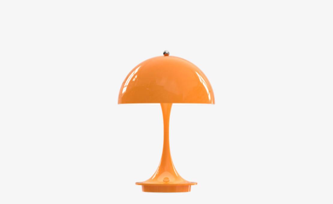 Настольная лампа модель Panthella V2 Portable Table Lamp от фабрики Louis Poulsen
