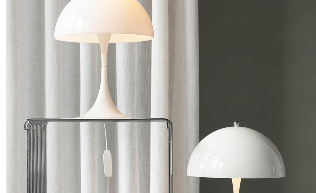 Настольная лампа модель Panthella Mini Lampada da Tavolo от фабрики Louis Poulsen