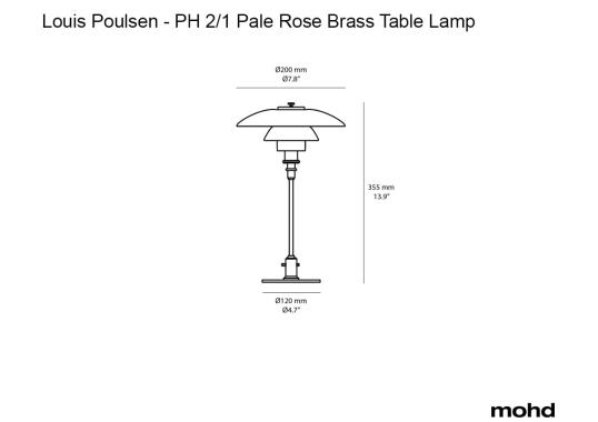 Настольная лампа модель 895978 от фабрики Louis Poulsen