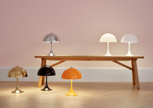 Настольная лампа модель Panthella Mini Lampada da Tavolo от фабрики Louis Poulsen