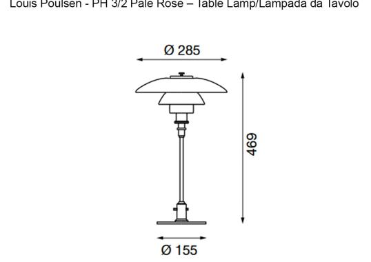 Настольная лампа модель 895975 от фабрики Louis Poulsen