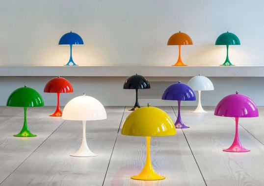 Настольная лампа модель Panthella Mini Lampada da Tavolo от фабрики Louis Poulsen