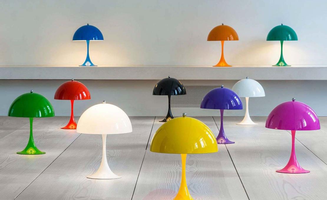 Настольная лампа модель Panthella Mini Lampada da Tavolo от фабрики Louis Poulsen