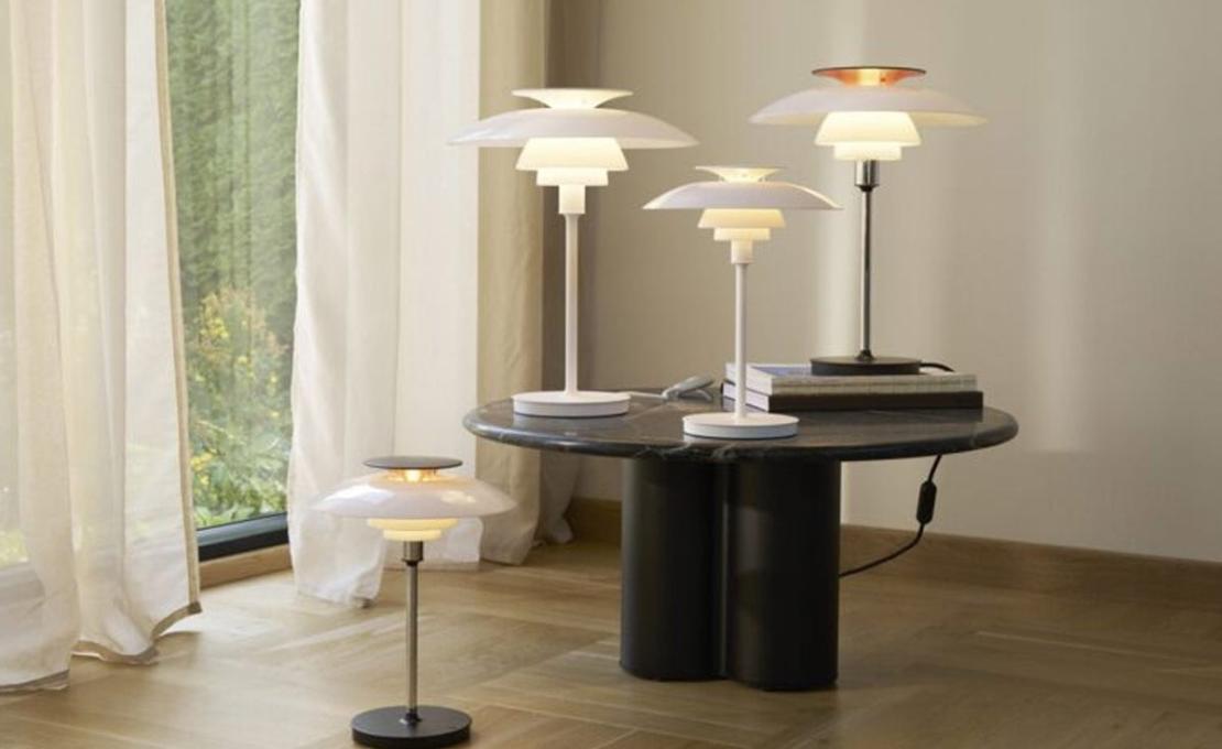 Настольная лампа модель PH 80 Table Lamp от фабрики Louis Poulsen