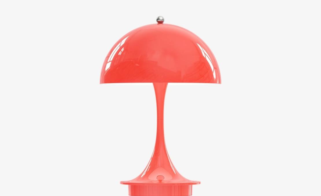 Настольная лампа модель Panthella V2 Table Lamp Portable от фабрики Louis Poulsen