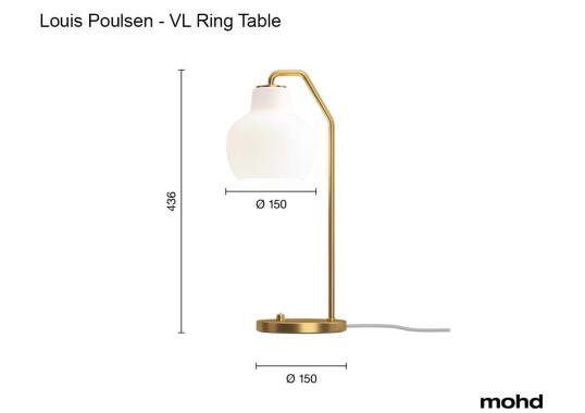 Настольная лампа модель 974721 от фабрики Louis Poulsen