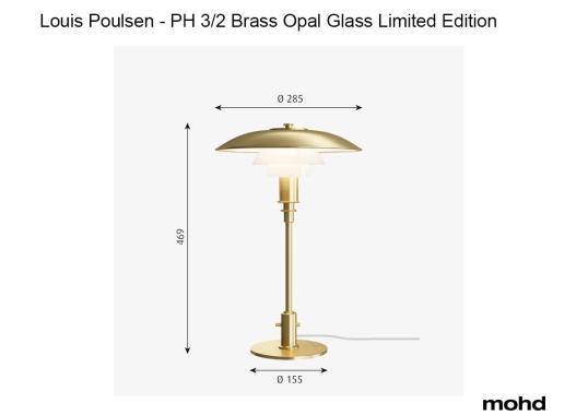 Настольная лампа модель 830809 от фабрики Louis Poulsen
