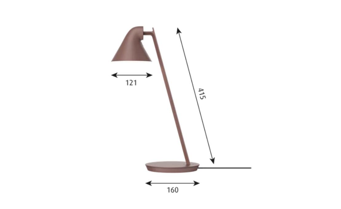 Настольная лампа модель NJP Mini Table Lamp от фабрики Louis Poulsen
