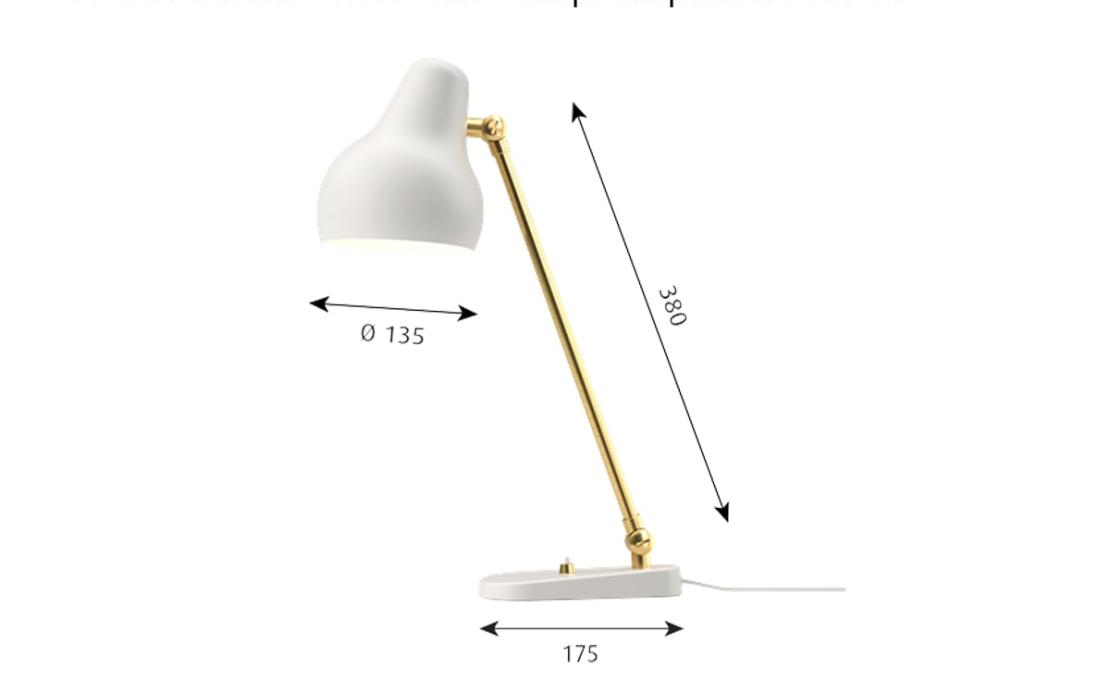 Настольная лампа модель VL38 Lampada da Tavolo Louis Poulsen от фабрики Louis Poulsen