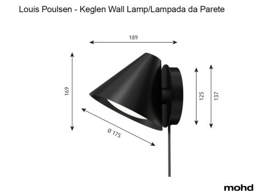 Бра модель Keglen Wall Lamp от фабрики Louis Poulsen