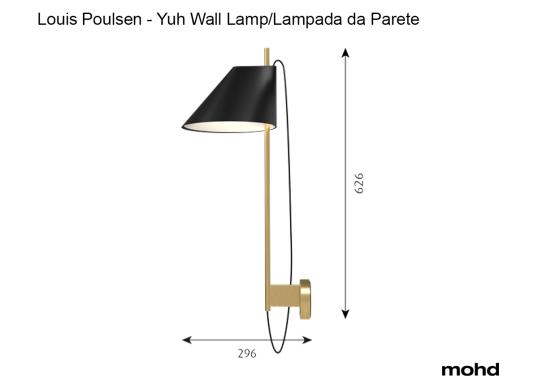 Бра модель Yuh Lampada da Parete от фабрики Louis Poulsen