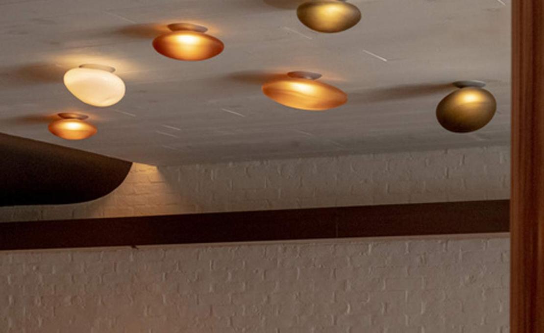 Потолочный светильник модель Pebble Ceiling/Wall Lamp - Model B от фабрики A-N-D