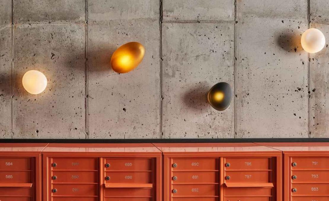 Потолочный светильник модель Pebble Ceiling/Wall Lamp - Model C от фабрики A-N-D
