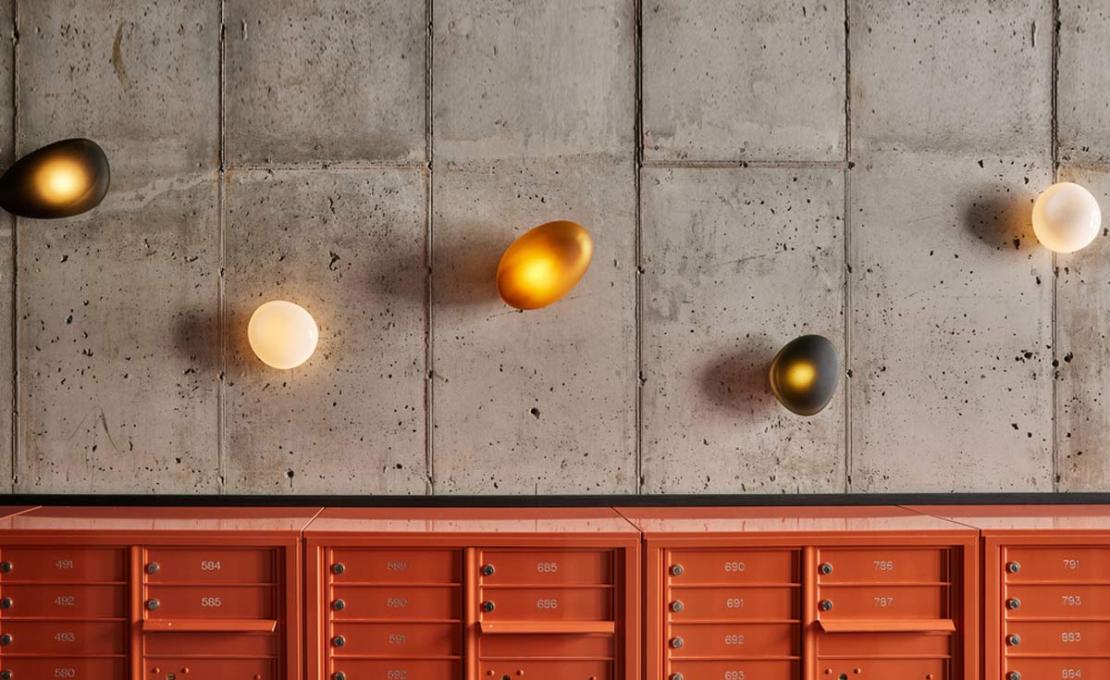 Потолочный светильник модель Pebble Ceiling/Wall Lamp - Model B от фабрики A-N-D