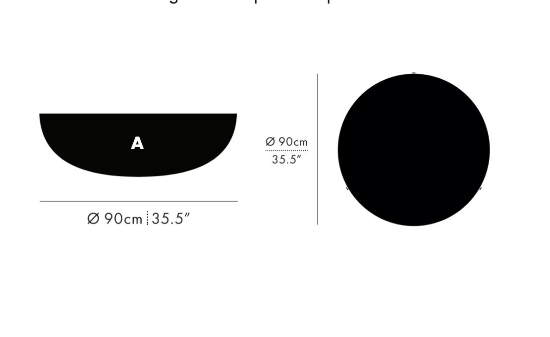 Потолочный светильник модель Iris Ceiling/Wall Lamp - A от фабрики A-N-D