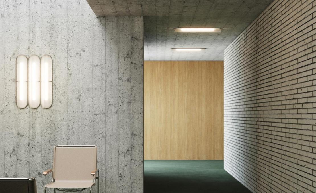 Потолочный светильник модель Vale System 3 Wall/Ceiling Lamp Side to Side - Vertical от фабрики A-N-D