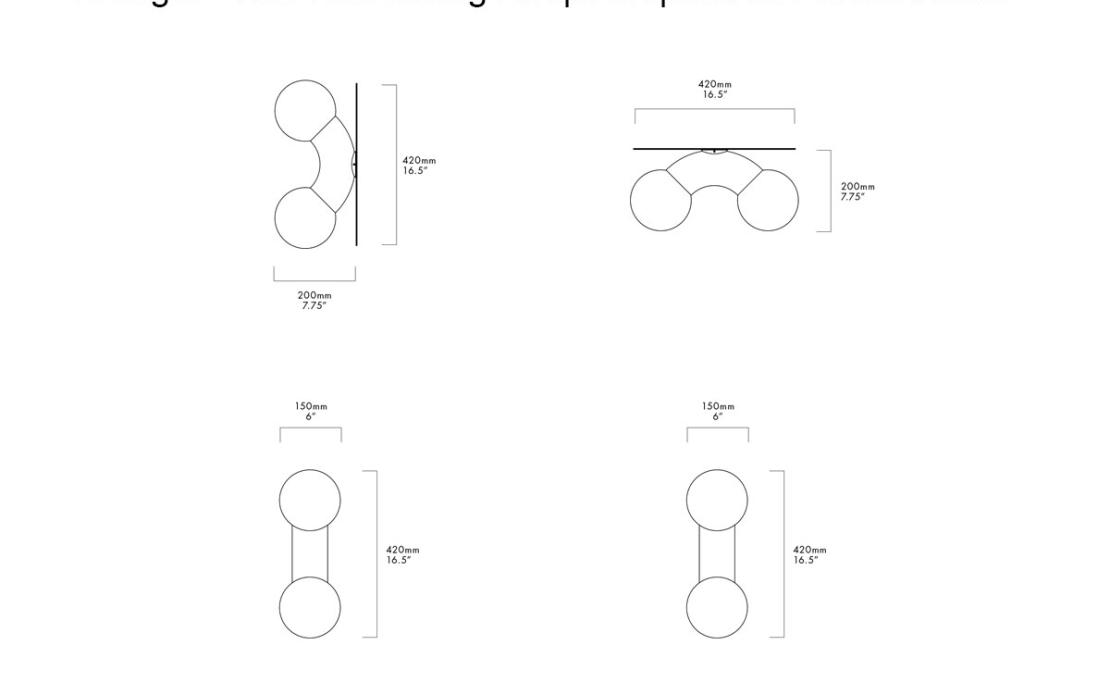 Потолочный светильник модель Vine Wall/Ceiling Lamp от фабрики A-N-D
