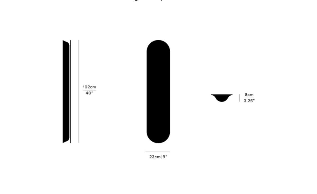 Потолочный светильник модель Vale 1 Wall/Ceiling Lamp - Horizontal от фабрики A-N-D