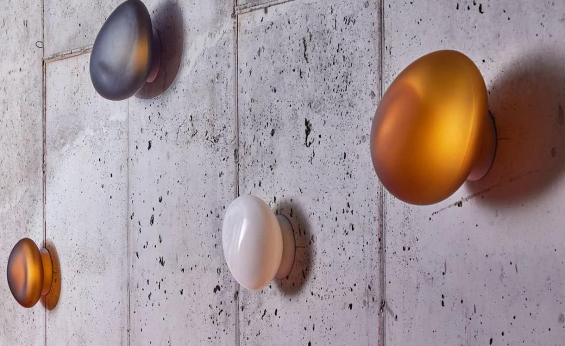 Потолочный светильник модель Pebble Ceiling/Wall Lamp - Model D от фабрики A-N-D