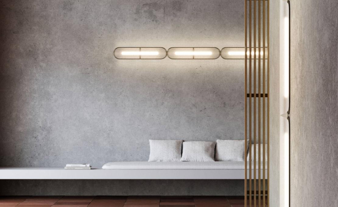Потолочный светильник модель Vale System 6 Wall/Ceiling Lamp End to End - Horizontal от фабрики A-N-D