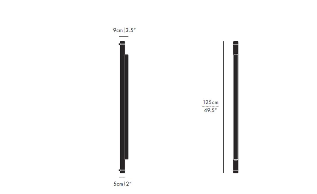 Потолочный светильник модель Pipeline 125 Ceiling/Wall Lamp от фабрики A-N-D
