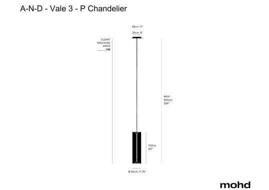 Люстра Vale 3 - P Chandelier от A-N-D image 1