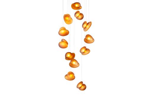 Люстра Pebble Chandelier 12P Double Helix UNV US 120V от A-N-D image 1