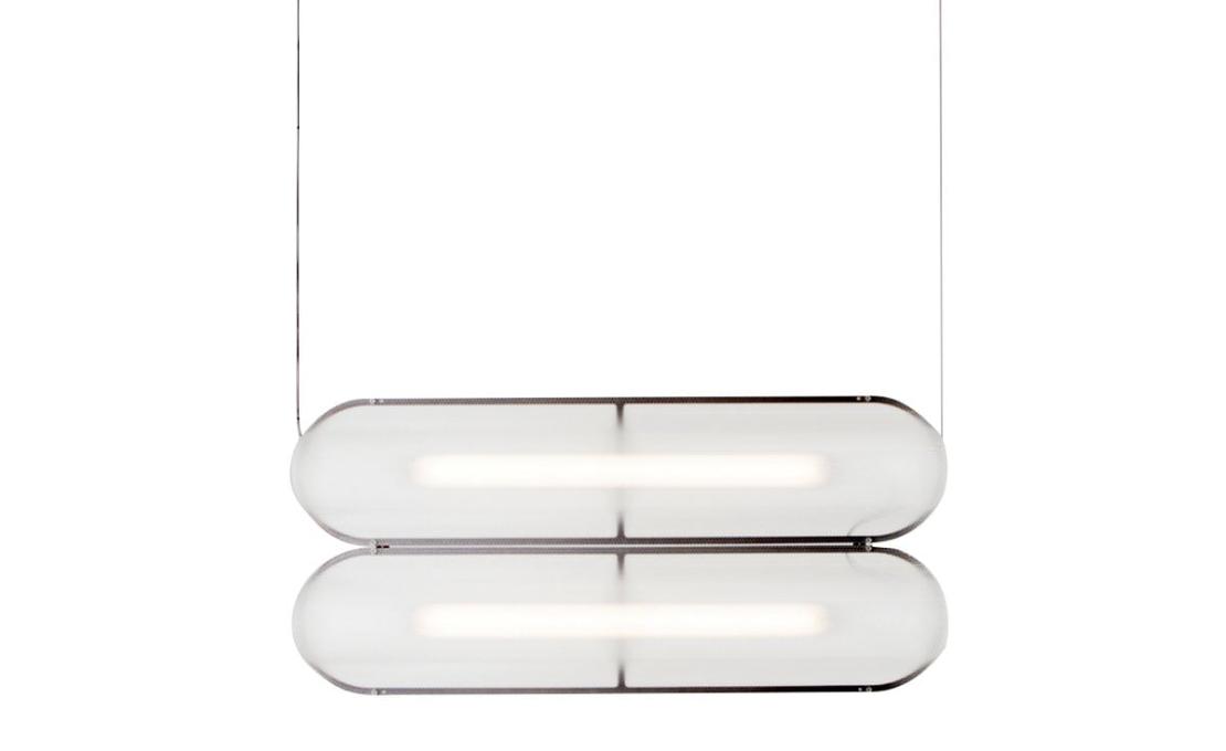 Подвесной светильник модель Vale 2 Horizontal Side to Side Suspension Lamp от фабрики A-N-D
