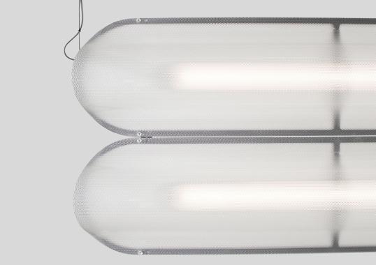 Подвесной светильник модель Vale 2 Horizontal Side to Side Suspension Lamp от фабрики A-N-D