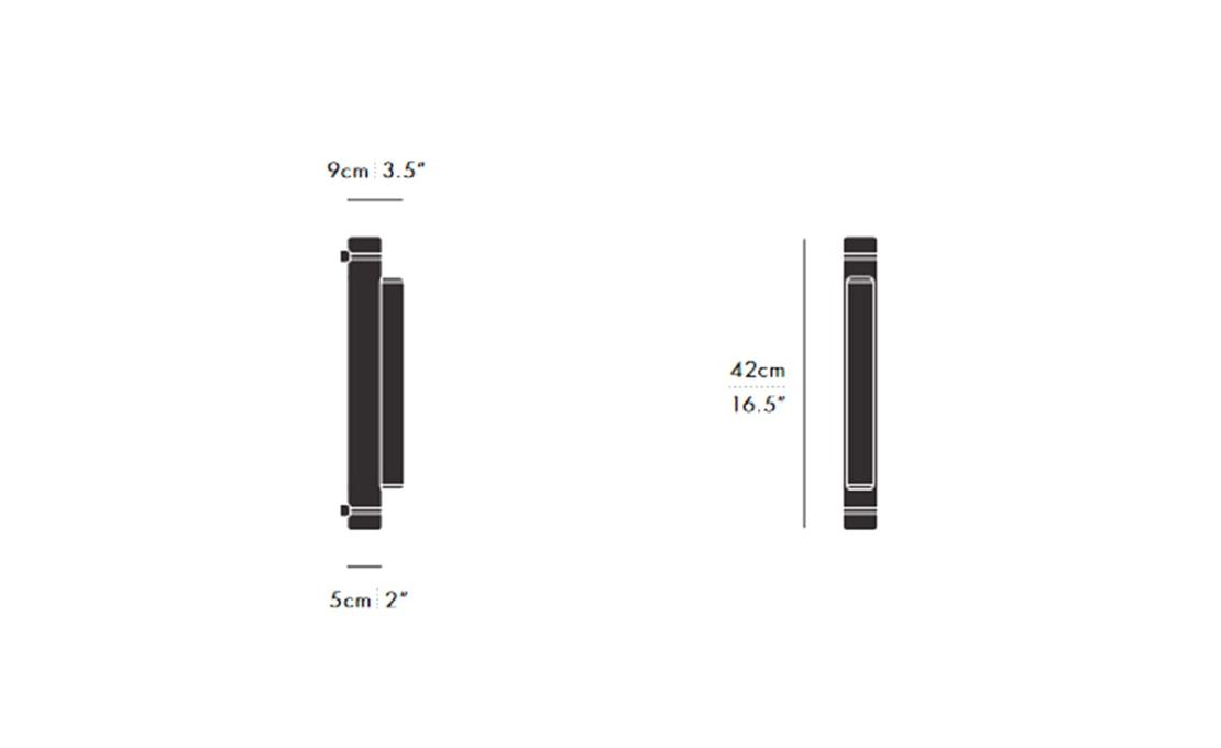 Потолочный светильник модель Pipeline 40 Ceiling/Wall Lamp от фабрики A-N-D