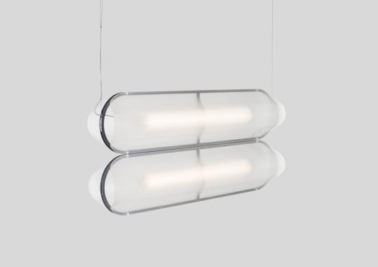 Подвесной светильник модель Vale 2 Horizontal Side to Side Suspension Lamp от фабрики A-N-D