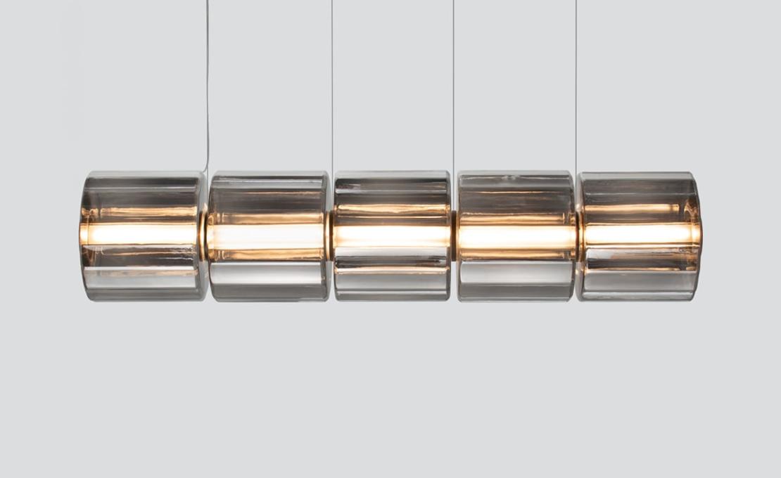 Подвесной светильник модель Column 300 Horizontal P-H 5 Suspension Lamp от фабрики A-N-D