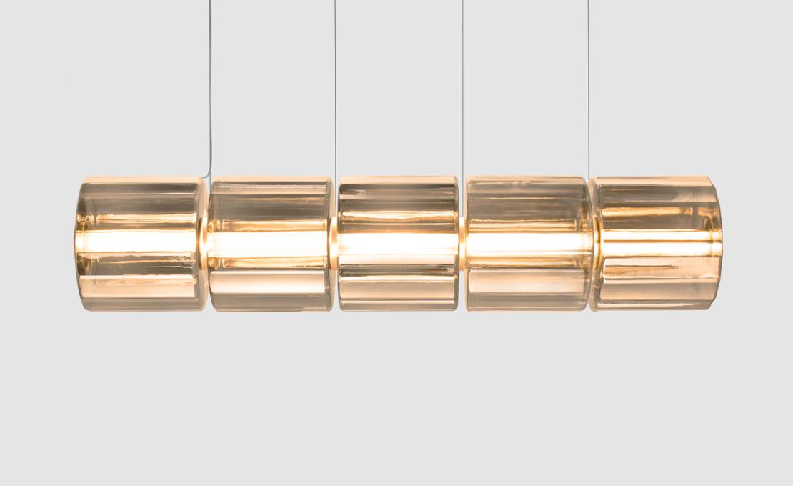 Подвесной светильник модель Column 300 Horizontal P-H 5 Suspension Lamp от фабрики A-N-D