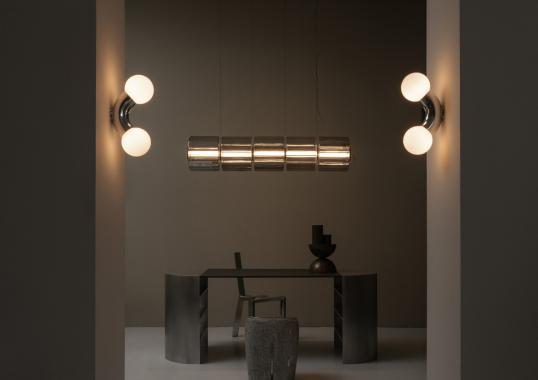 Подвесной светильник модель Column 300 Horizontal P-H 5 Suspension Lamp от фабрики A-N-D