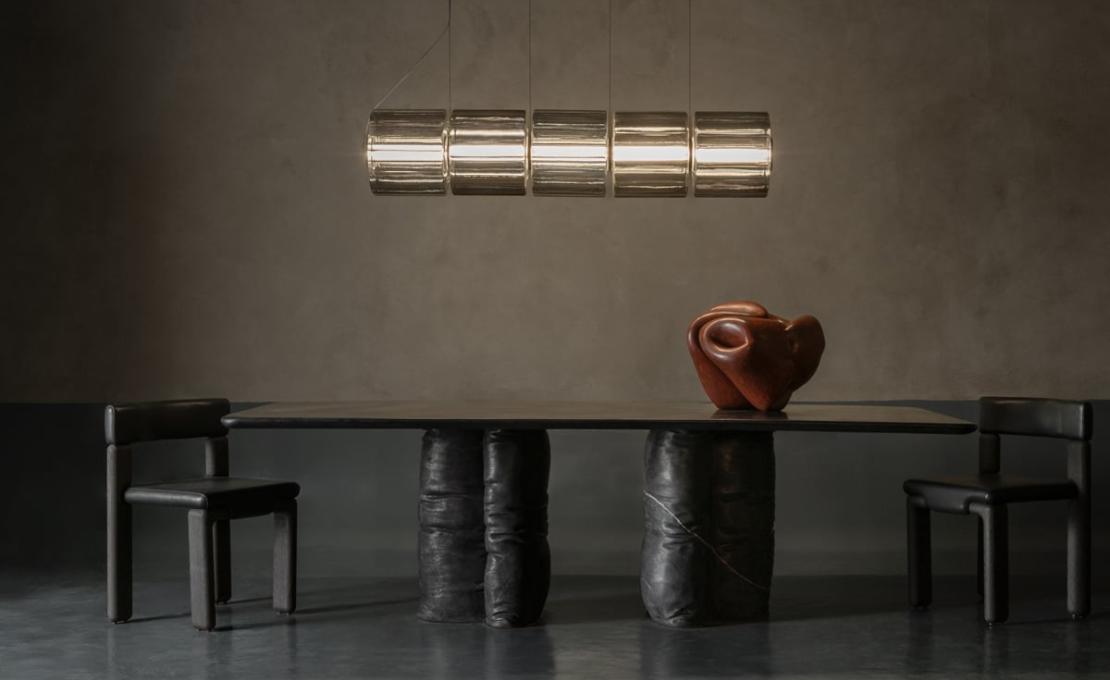 Подвесной светильник модель Column 300 Horizontal P-H 5 Suspension Lamp от фабрики A-N-D